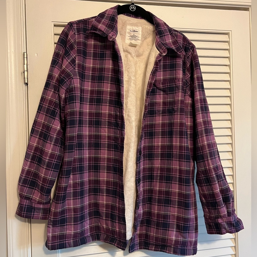 L.L.Bean lined flannel